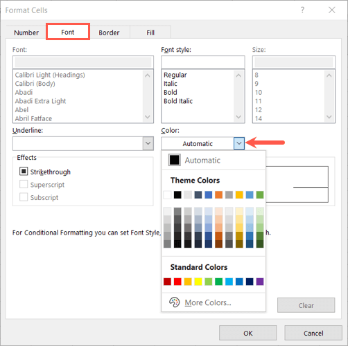 cách hiển thị số âm dưới dạng đỏ trong Excel-8 được nén - Help Desk Geek Cách Hiện Số Âm Màu Đỏ Trong Excel Hình 9
