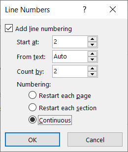 cách thêm số dòng trong Microsoft Word-5-nén-2 - Help Desk Geek Cách thêm số dòng trong Microsoft Word ảnh 5