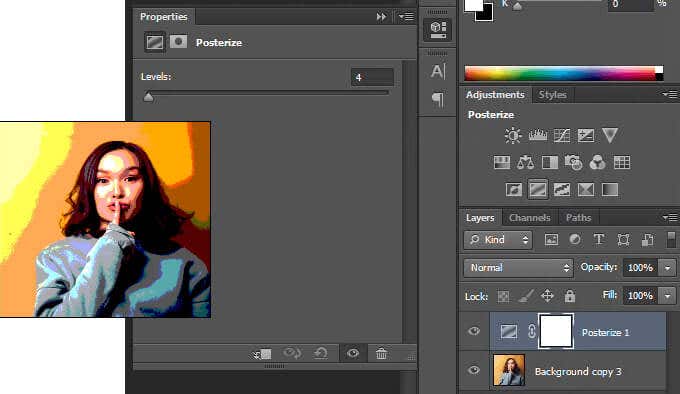 10-photoshop-warhol-posterize-9 - Online Tech Tips Hiệu ứng Andy Warhol nhanh chóng và dễ dàng trong Photoshop ảnh 9