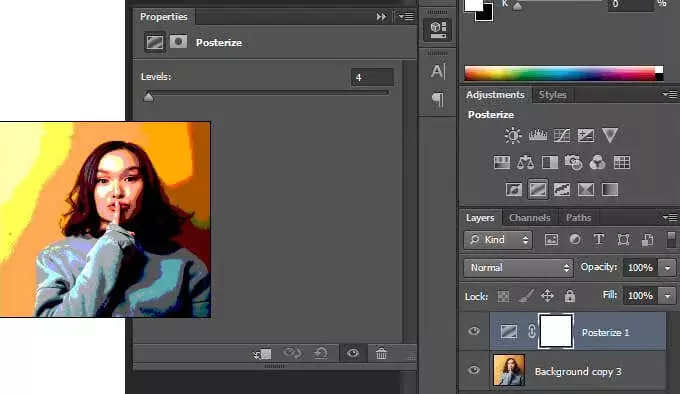 10-photoshop-warhol-posterize-9 - Online Tech Tips Hiệu ứng Andy Warhol nhanh chóng và dễ dàng trong Photoshop ảnh 9
