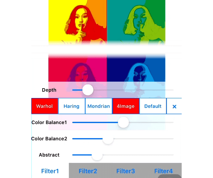 15-iphone-pop-art-3 - Mẹo công nghệ trực tuyến Hình ảnh ứng dụng iPhone của Andy Warhol Pop Art 3