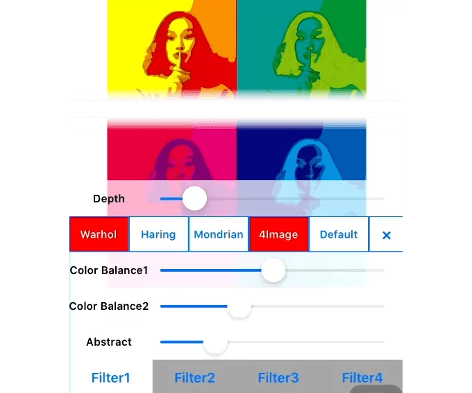 15-iphone-pop-art-3 - Mẹo công nghệ trực tuyến Hình ảnh ứng dụng iPhone của Andy Warhol Pop Art 3
