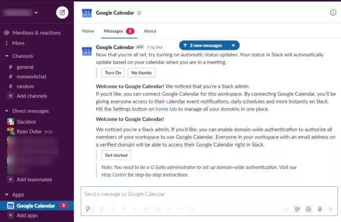 Tích hợp 6-lịch-mới - Online Tech Tips Kích hoạt hình ảnh tích hợp lịch Slack 6