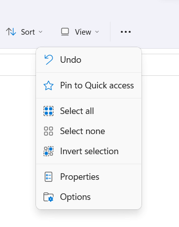 3-More-Tùy chọn - Bộ phận trợ giúp Geek Windows 11 File Explorer: Một hình ảnh đánh giá trung thực 4