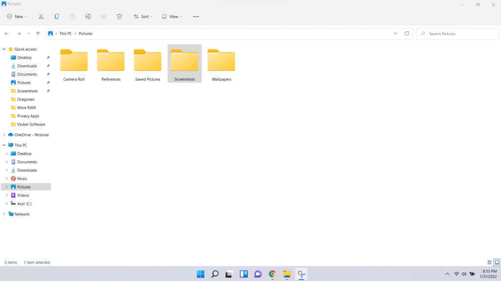 5-Biểu tượng-Chế độ xem - Help Desk Geek Windows 11 File Explorer: Một đánh giá trung thực hình ảnh 6