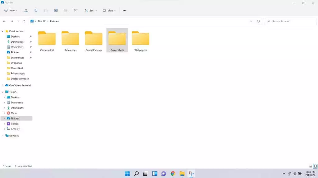 5-Biểu tượng-Chế độ xem - Help Desk Geek Windows 11 File Explorer: Một đánh giá trung thực hình ảnh 6