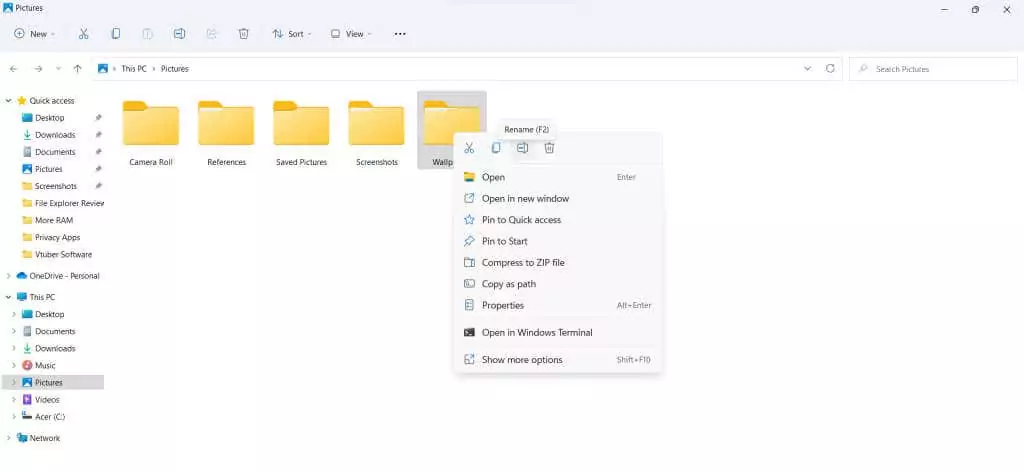 7-Mouse-over - Người đam mê bộ phận trợ giúp Windows 11 File Explorer: Một đánh giá trung thực hình ảnh 8