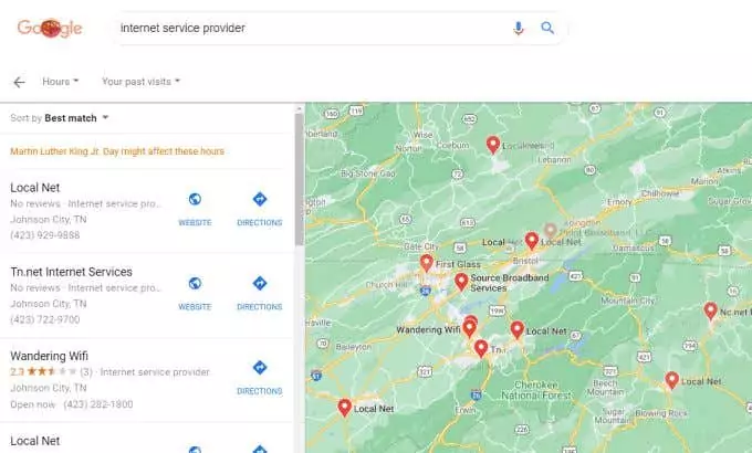 2-google-providers - Mẹo kỹ thuật trực tuyến Chọn hình ảnh Nhà cung cấp dịch vụ Internet (ISP) của bạn