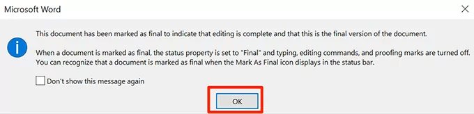 mark-final-info - Bộ phận trợ giúp Geek Cách hạn chế chỉnh sửa trên tài liệu Word hình 28