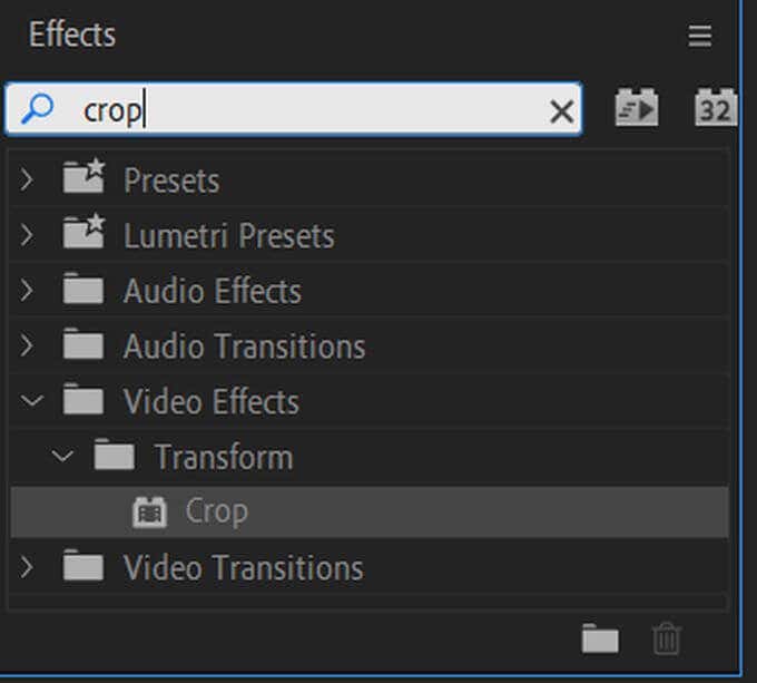 cropeffect - Mẹo công nghệ trực tuyến Cách cắt video trong ảnh Premiere Pro