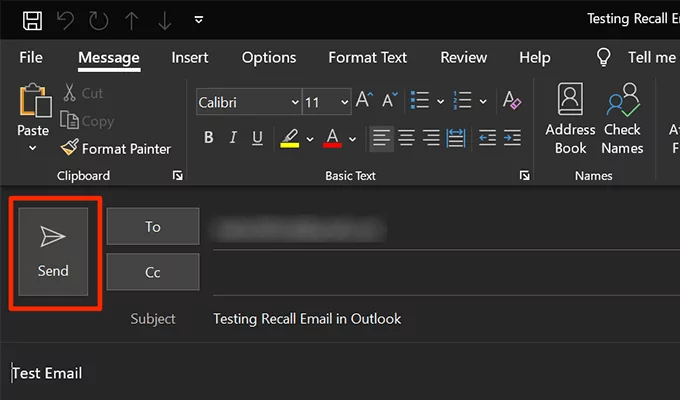 email cập nhật - Help Desk Geek Cách thu hồi một email trong Outlook hình 8