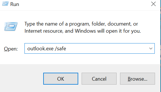 Outlook-safe-mode - Bộ phận trợ giúp Geek Cách khắc phục Outlook bị kẹt khi tải ảnh hồ sơ 3