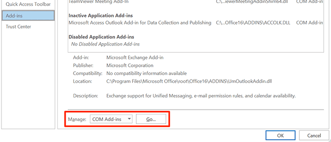 access-outlook-add-in - Bộ phận trợ giúp Geek Cách khắc phục Outlook bị kẹt khi tải ảnh hồ sơ 6