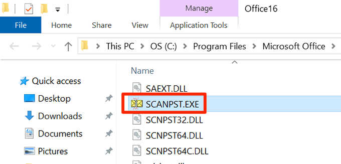 launch-scanpst - Bộ phận trợ giúp Geek Cách khắc phục Outlook bị kẹt khi tải ảnh hồ sơ 18
