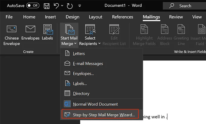 word-mail-merge - Bộ phận trợ giúp Geek Cách Tạo Thư Trộn Trong Microsoft Word ảnh 12