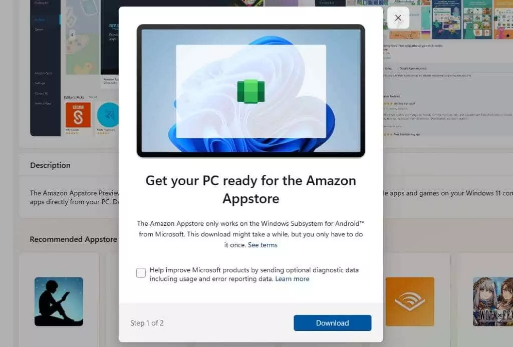 cách cài đặt-the-amazon-appstore-in-windows-11-15-nén - Help Desk Geek Cách cài đặt Amazon Appstore trong Windows 11 hình 16