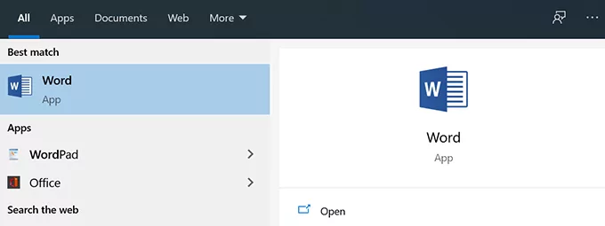 open-word-1 - Bộ phận trợ giúp Geek Cách hiển thị số từ trong Microsoft Word hình 2