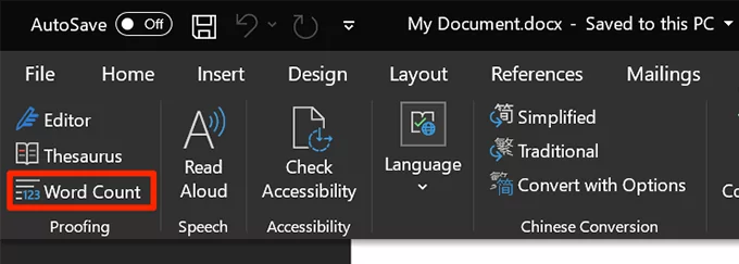 số từ - Help Desk Geek Cách hiển thị số từ trong Microsoft Word hình 7