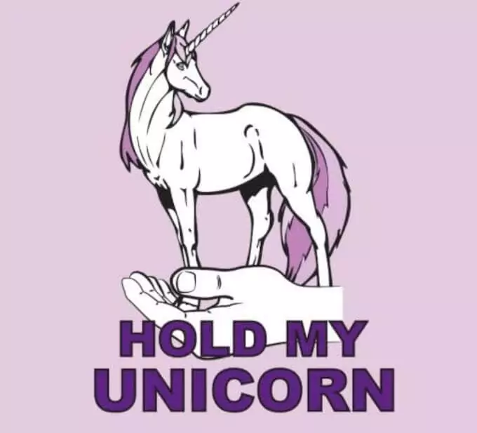 hold-my-unicorn-meme - Mẹo công nghệ trực tuyến Nguồn gốc của HMU hình ảnh 2