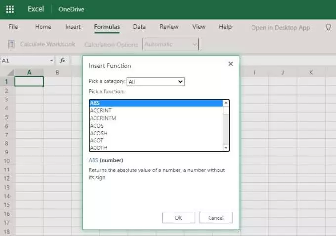 excel-online-công thức-tìm kiếm - Help Desk Geek Sự khác biệt giữa Microsoft Excel Online và Excel For Desktop hình 9