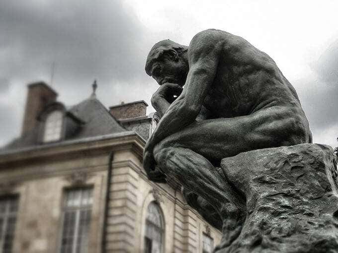 Thinker - Mẹo công nghệ trực tuyến Áp dụng hình ảnh tư duy phản biện cơ bản