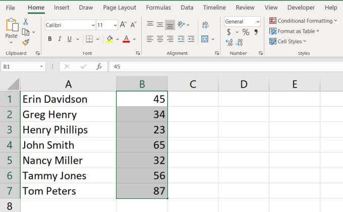 chọn-số-cột - Help Desk Geek Cách sắp xếp theo bảng chữ cái trong Excel hình 5