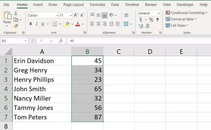 chọn-số-cột - Help Desk Geek Cách sắp xếp theo bảng chữ cái trong Excel hình 5