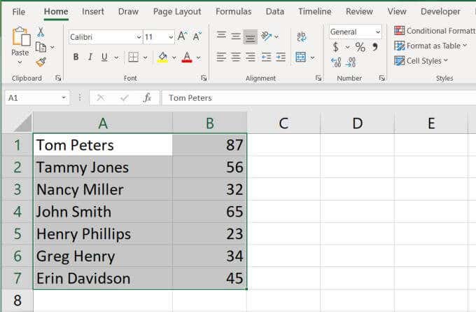 sắp xếp nhiều cột - Help Desk Geek Cách sắp xếp theo bảng chữ cái trong Excel hình 9