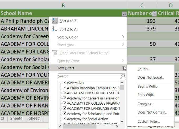 lọc-bảng chữ cái - Help Desk Geek Cách sắp xếp theo thứ tự bảng chữ cái trong Excel hình 15