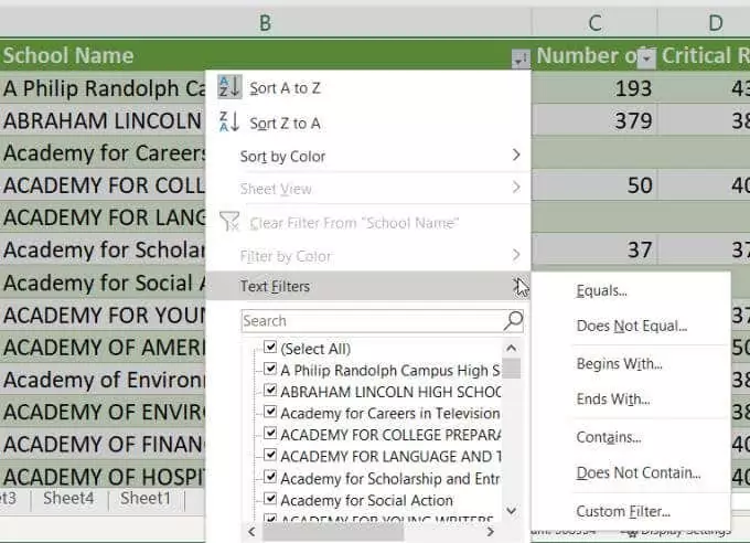 lọc-bảng chữ cái - Help Desk Geek Cách sắp xếp theo thứ tự bảng chữ cái trong Excel hình 15