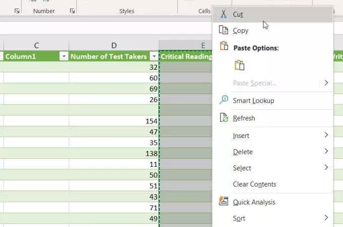 cột cắt - Help Desk Geek Cách Di Chuyển Cột Trong Excel Hình 3