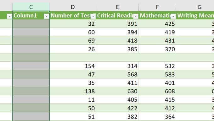 tạo-blank-column - Help Desk Geek Cách Di Chuyển Cột Trong Excel Hình 9