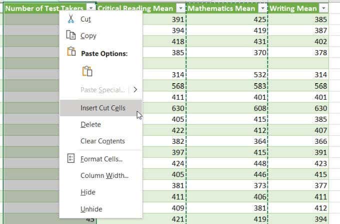 chèn-cut-cột - Help Desk Geek Cách Di Chuyển Cột Trong Excel Hình 7