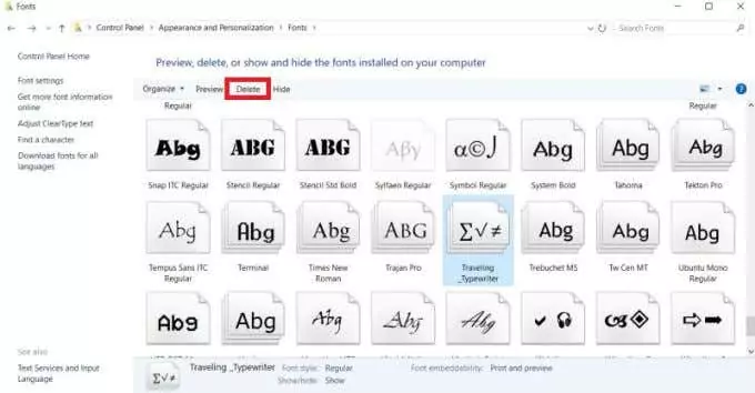 xóa - Bộ phận trợ giúp Geek Cách thêm phông chữ mới vào Microsoft Word hình 8
