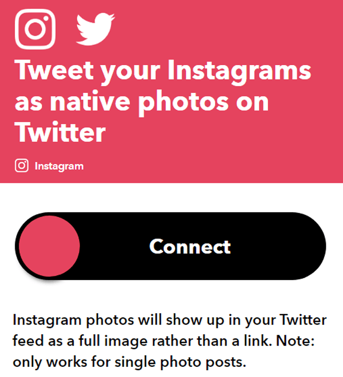 04TweetYourInstagrams - Mẹo công nghệ trực tuyến 13 Applet IFTTT tốt nhất cho tự động hóa trực tuyến image 4