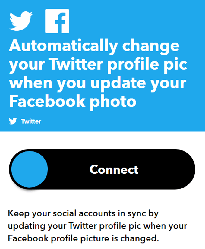 05Tự độngThay đổiTwitterProfilePic - Mẹo công nghệ trực tuyến 13 Applet IFTTT tốt nhất cho tự động hóa trực tuyến image 5
