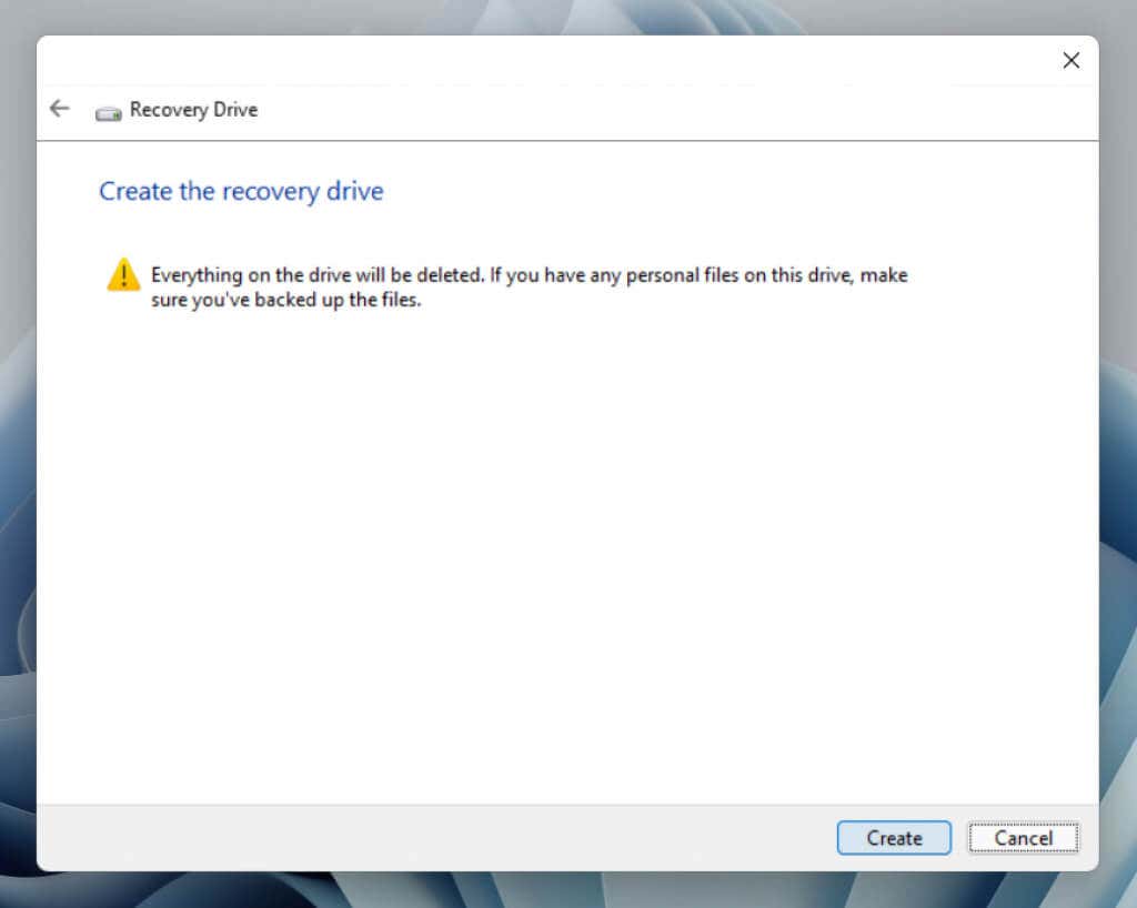 06-Khởi tạo-Sáng tạo - Help Desk Geek Cách tạo và sử dụng image USB Recovery Windows 11 7