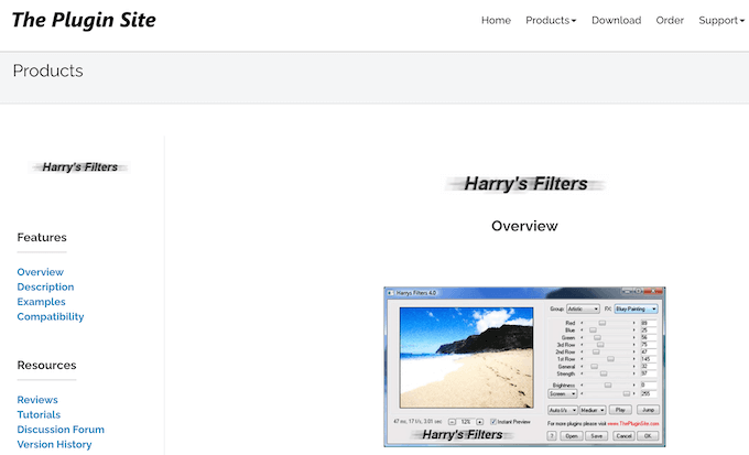 harrys-filters - Mẹo công nghệ trực tuyến Bộ lọc của Harry qua hình ảnh Trang web Plugin