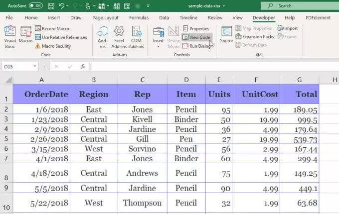 excel-view-code - Bộ phận trợ giúp Geek Mảng VBA trong Excel là gì và cách lập trình một hình ảnh 4