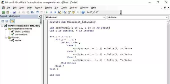 vba-script1 - Người đam mê bộ phận trợ giúp Mảng VBA trong Excel là gì và cách lập trình một hình ảnh 6