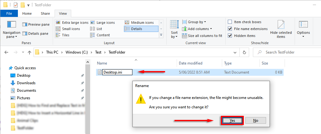 image-19 - Help Desk Geek Tệp Windows Desktop.ini là gì và tôi có thể xóa nó không? hình ảnh 10
