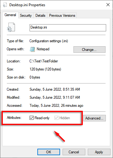 image-20 - Help Desk Geek Tệp Windows Desktop.ini là gì và tôi có thể xóa nó không? hình ảnh 11
