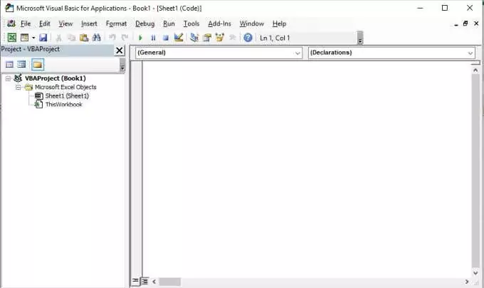 vba-editor1 - Người đam mê bộ phận trợ giúp Hướng dẫn VBA hay nhất (Dành cho người mới bắt đầu) Bạn sẽ cần hình ảnh 6