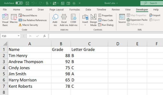 câu lệnh chọn trường hợp - Help Desk Geek Hướng dẫn VBA hay nhất (Dành cho người mới bắt đầu) Bạn sẽ cần hình ảnh 9