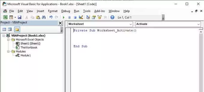 vba-editor2 - Người đam mê bộ phận trợ giúp Hướng dẫn VBA hay nhất (Dành cho người mới bắt đầu) Bạn sẽ cần hình ảnh 7