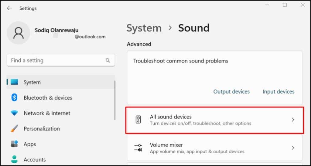 05-fix-headphones-not-working-windows-11-01 - Help Desk Geek Tai nghe không hoạt động trên Windows 11? 10 cách khắc phục Hãy thử hình ảnh 5