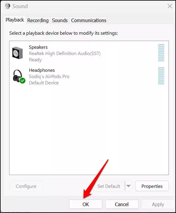 11-enable-tai nghe-windows-11-control-panel - Help Desk Geek Tai nghe không hoạt động trên Windows 11? 10 Cách khắc phục Hãy thử hình 11