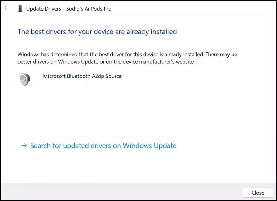 32-update-audio-driver-windows-11 - Bộ phận trợ giúp Geek Tai nghe không hoạt động trên Windows 11? 10 Cách khắc phục Hãy thử hình 33
