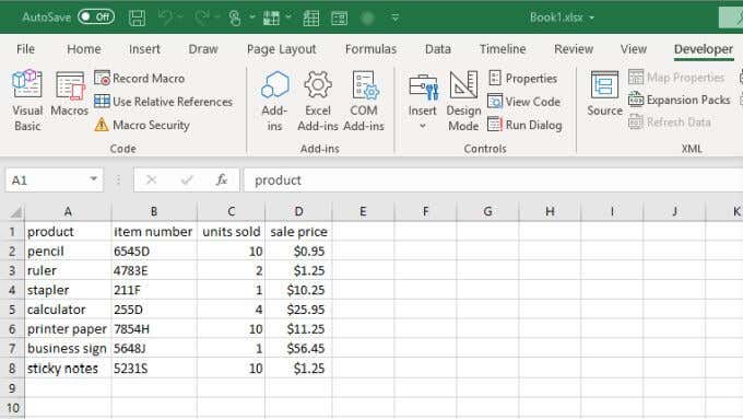 dữ liệu được nhập - Help Desk Geek Hướng dẫn VBA nâng cao cho MS Excel hình 3