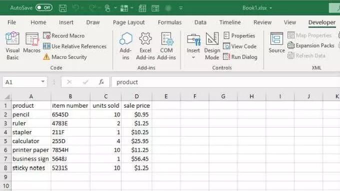 dữ liệu được nhập - Help Desk Geek Hướng dẫn VBA nâng cao cho MS Excel hình 3